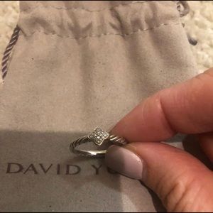David Yurman pave ring